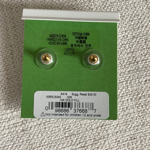 Kate Spade New York: Square Stud Earrings - Picture 5 of 5